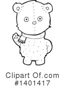 Bear Clipart #1401417 by lineartestpilot