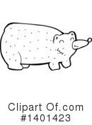 Bear Clipart #1401423 by lineartestpilot