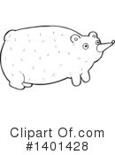 Bear Clipart #1401428 by lineartestpilot