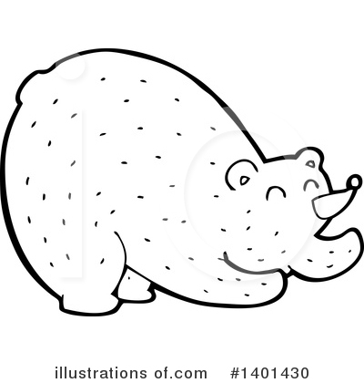 Royalty-Free (RF) Bear Clipart Illustration by lineartestpilot - Stock Sample #1401430