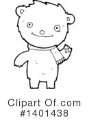 Bear Clipart #1401438 by lineartestpilot