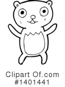 Bear Clipart #1401441 by lineartestpilot
