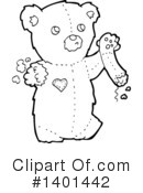 Bear Clipart #1401442 by lineartestpilot