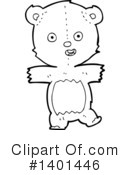 Bear Clipart #1401446 by lineartestpilot
