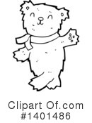 Bear Clipart #1401486 by lineartestpilot
