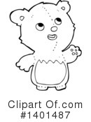 Bear Clipart #1401487 by lineartestpilot