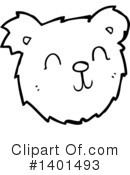 Bear Clipart #1401493 by lineartestpilot