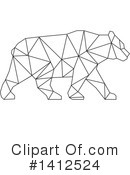 Bear Clipart #1412524 by patrimonio
