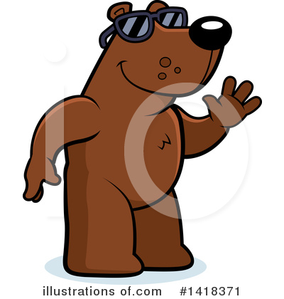 Royalty-Free (RF) Bear Clipart Illustration by Cory Thoman - Stock Sample #1418371