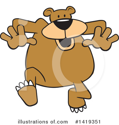 Royalty-Free (RF) Bear Clipart Illustration by Johnny Sajem - Stock Sample #1419351