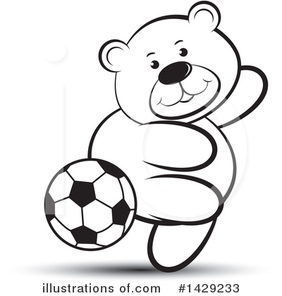 Soccer Clipart #1429233 by Lal Perera