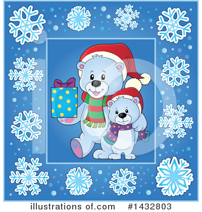 Polar Bear Clipart #1432803 by visekart