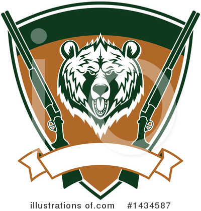 Grizzly Clipart #1434587 by Vector Tradition SM