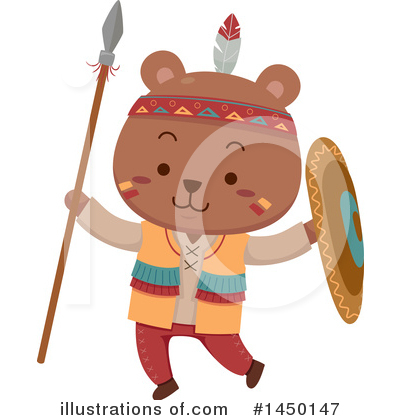 Royalty-Free (RF) Bear Clipart Illustration by BNP Design Studio - Stock Sample #1450147