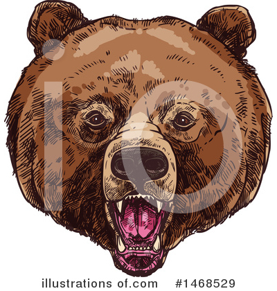 Grizzly Clipart #1468529 by Vector Tradition SM
