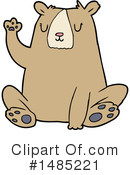 Bear Clipart #1485221 by lineartestpilot