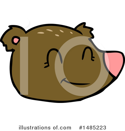 Royalty-Free (RF) Bear Clipart Illustration by lineartestpilot - Stock Sample #1485223