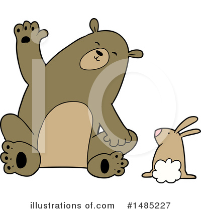 Royalty-Free (RF) Bear Clipart Illustration by lineartestpilot - Stock Sample #1485227