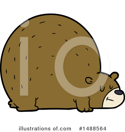 Royalty-Free (RF) Bear Clipart Illustration by lineartestpilot - Stock Sample #1488564