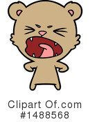 Bear Clipart #1488568 by lineartestpilot