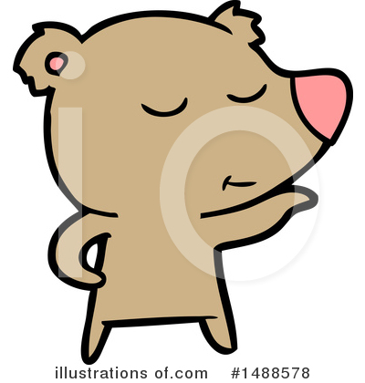 Royalty-Free (RF) Bear Clipart Illustration by lineartestpilot - Stock Sample #1488578