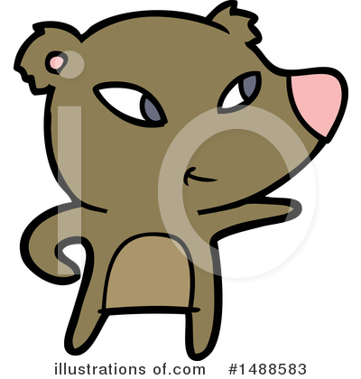 Royalty-Free (RF) Bear Clipart Illustration by lineartestpilot - Stock Sample #1488583