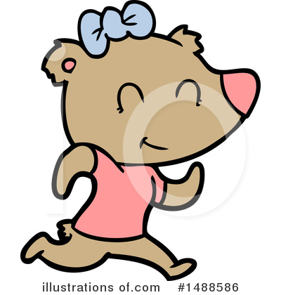 Royalty-Free (RF) Bear Clipart Illustration by lineartestpilot - Stock Sample #1488586