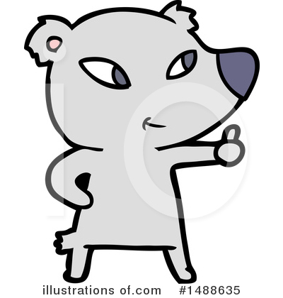 Royalty-Free (RF) Bear Clipart Illustration by lineartestpilot - Stock Sample #1488635