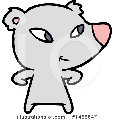 Royalty-Free (RF) Bear Clipart Illustration by lineartestpilot - Stock Sample #1488647