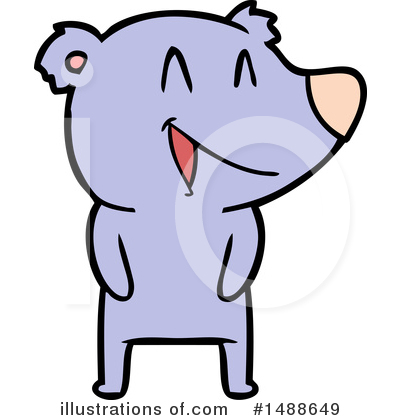 Royalty-Free (RF) Bear Clipart Illustration by lineartestpilot - Stock Sample #1488649