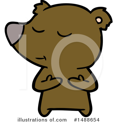 Royalty-Free (RF) Bear Clipart Illustration by lineartestpilot - Stock Sample #1488654
