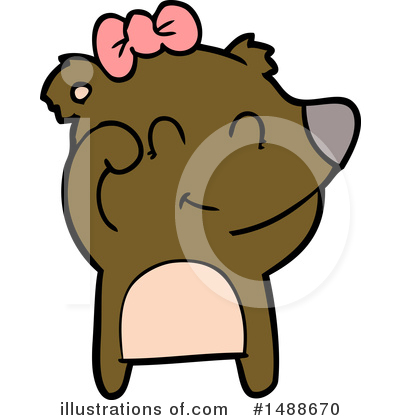 Royalty-Free (RF) Bear Clipart Illustration by lineartestpilot - Stock Sample #1488670