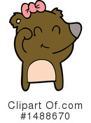 Bear Clipart #1488670 by lineartestpilot