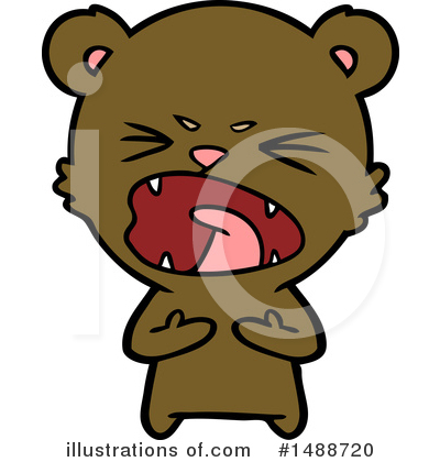 Royalty-Free (RF) Bear Clipart Illustration by lineartestpilot - Stock Sample #1488720