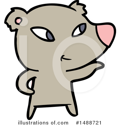 Royalty-Free (RF) Bear Clipart Illustration by lineartestpilot - Stock Sample #1488721