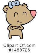 Bear Clipart #1488726 by lineartestpilot