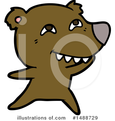 Royalty-Free (RF) Bear Clipart Illustration by lineartestpilot - Stock Sample #1488729