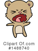 Bear Clipart #1488740 by lineartestpilot