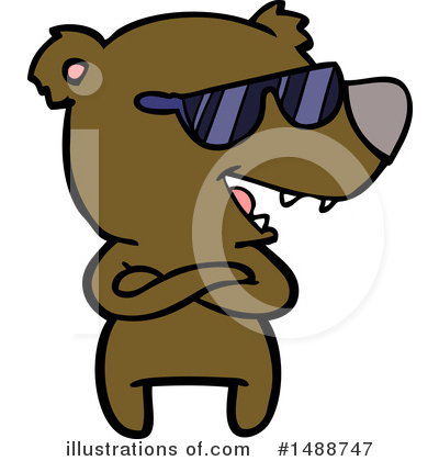 Royalty-Free (RF) Bear Clipart Illustration by lineartestpilot - Stock Sample #1488747