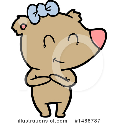 Royalty-Free (RF) Bear Clipart Illustration by lineartestpilot - Stock Sample #1488787