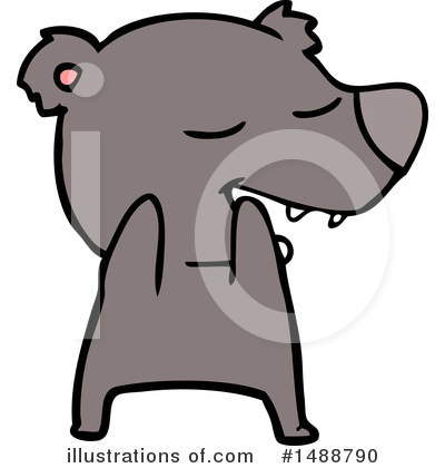 Royalty-Free (RF) Bear Clipart Illustration by lineartestpilot - Stock Sample #1488790