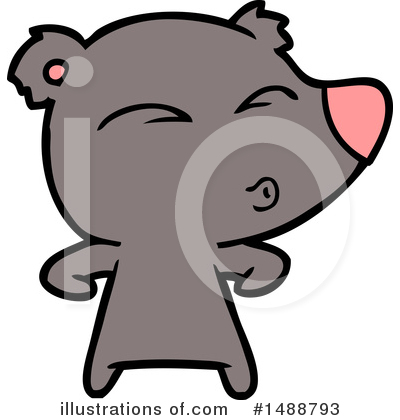 Royalty-Free (RF) Bear Clipart Illustration by lineartestpilot - Stock Sample #1488793