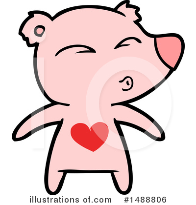 Royalty-Free (RF) Bear Clipart Illustration by lineartestpilot - Stock Sample #1488806