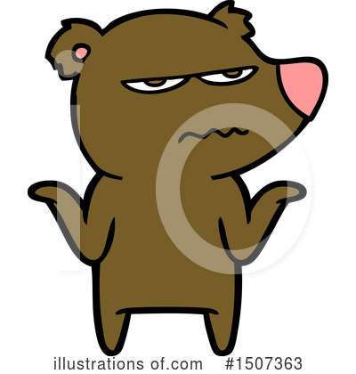 Royalty-Free (RF) Bear Clipart Illustration by lineartestpilot - Stock Sample #1507363