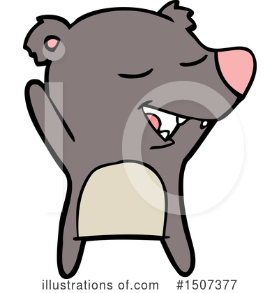 Royalty-Free (RF) Bear Clipart Illustration by lineartestpilot - Stock Sample #1507377