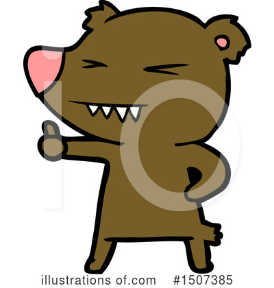Royalty-Free (RF) Bear Clipart Illustration by lineartestpilot - Stock Sample #1507385