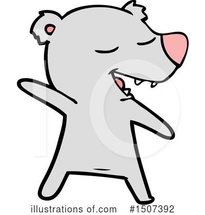 Royalty-Free (RF) Bear Clipart Illustration by lineartestpilot - Stock Sample #1507392