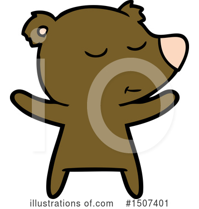 Royalty-Free (RF) Bear Clipart Illustration by lineartestpilot - Stock Sample #1507401