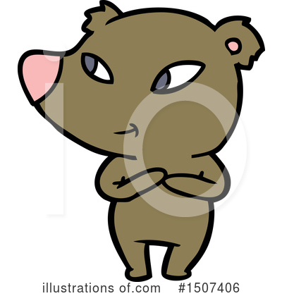 Royalty-Free (RF) Bear Clipart Illustration by lineartestpilot - Stock Sample #1507406