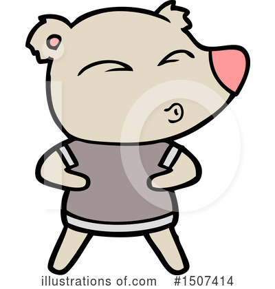 Royalty-Free (RF) Bear Clipart Illustration by lineartestpilot - Stock Sample #1507414